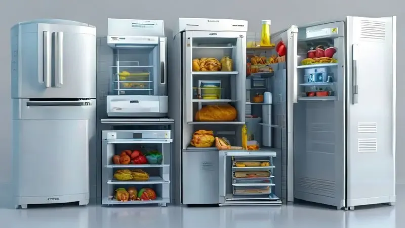Diagrama conceitual das principais causas que fazem uma geladeira congelar alimentos demais