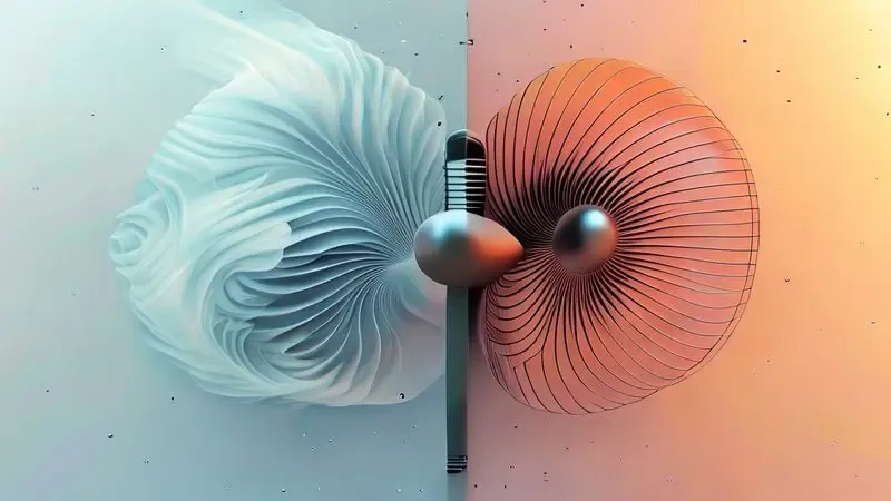 Comparação visual entre convecção natural e forçada mostrando padrões de fluxo de calor diferentes