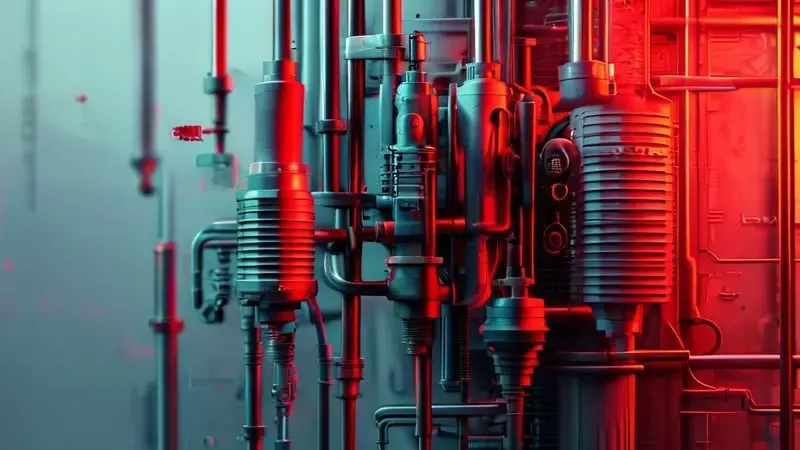 Representação conceitual dos erros comuns na instalação que podem danificar compressores novos