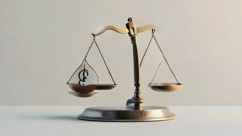 Ilustração conceitual da balança entre qualidade certificada e preço na escolha de filtros originais versus compatíveis.