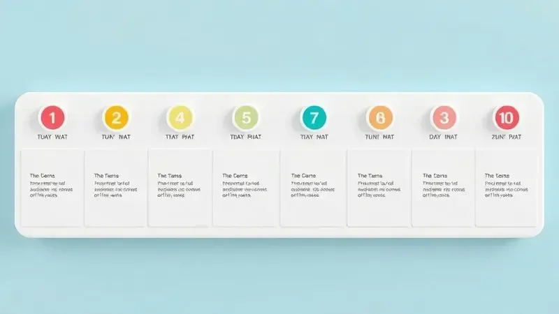 Ilustração conceitual de calendário de manutenção mostrando frequência ideal para limpeza da geladeira ao longo do ano.
