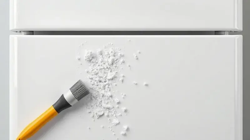 Materiais e produtos que danificam a pintura da geladeira branca durante a limpeza