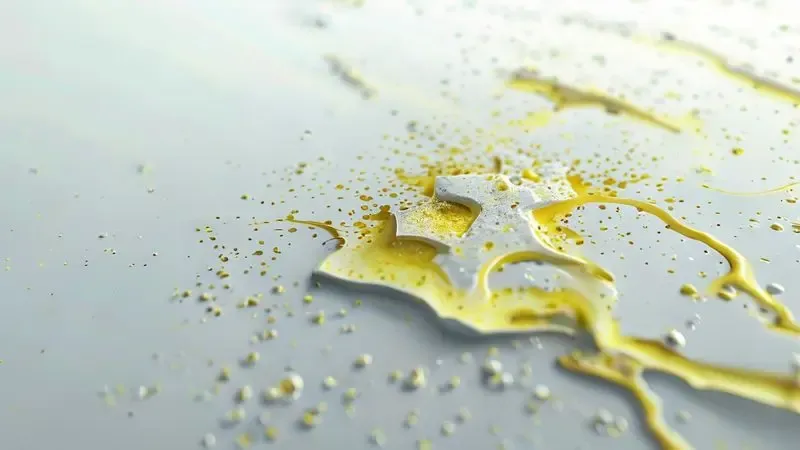 Processo de oxidação e amarelecimento da pintura branca de geladeiras ao longo do tempo