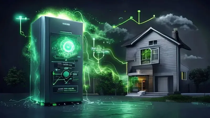 Conceito de eficiência energética com geladeira selo Procel A e tecnologia inverter