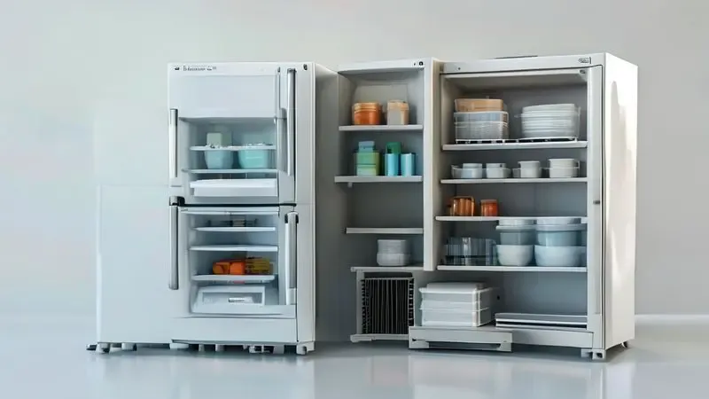 Soluções visuais para reduzir ruídos da geladeira com organização e ajustes