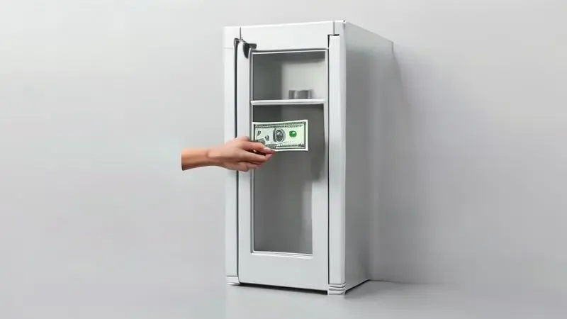 Teste da folha para verificar vedação da borracha da geladeira e eficiência energética