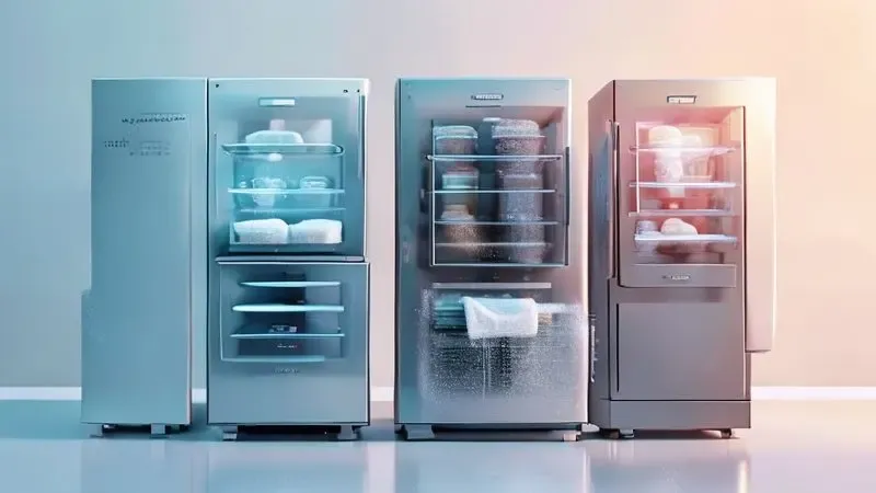 Representação visual dos 5 truques de especialista para descongelar geladeira rapidamente
